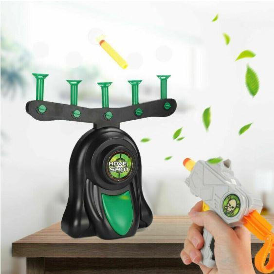 Floating Ball Shooting Game with Toy Blaster, Light Up Toy for Kids