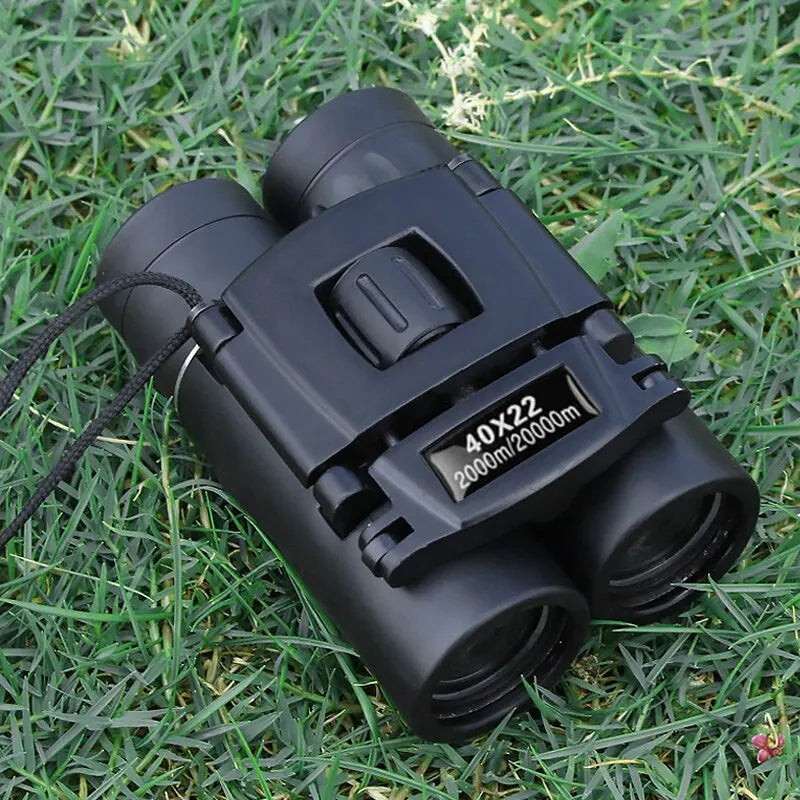 Tuzwa 40x Compact Binoculars – High-Magnification Long-Distance Viewing with 20mm Objective Lenses & Portable Outdoor Design