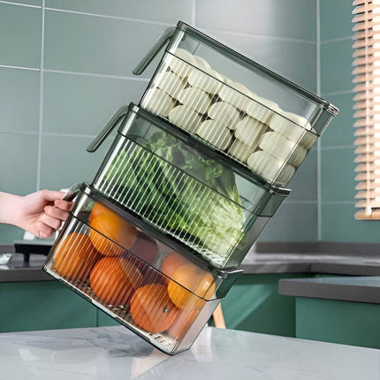Food Storage Containers for Fridge, Fridge Organizer Bin