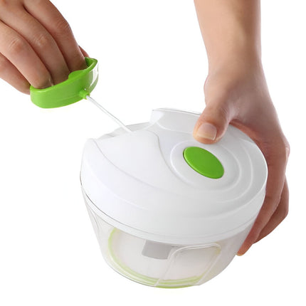 Manual Vegetable Chopper, Mini Chopper with Pull Cord – image 6