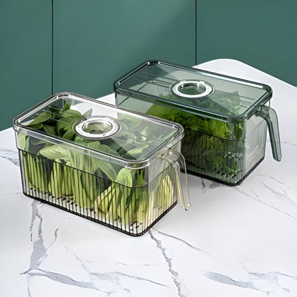 Food Storage Containers for Fridge, Clear Stackable Refrigerator Box with Vented Lid – image 6