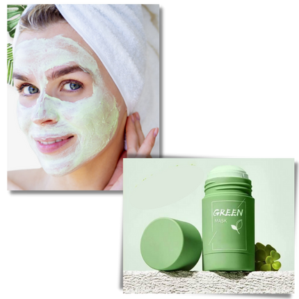 Face Mask, Green Tea Face Mask Roll On with Ball Applicator – image 6