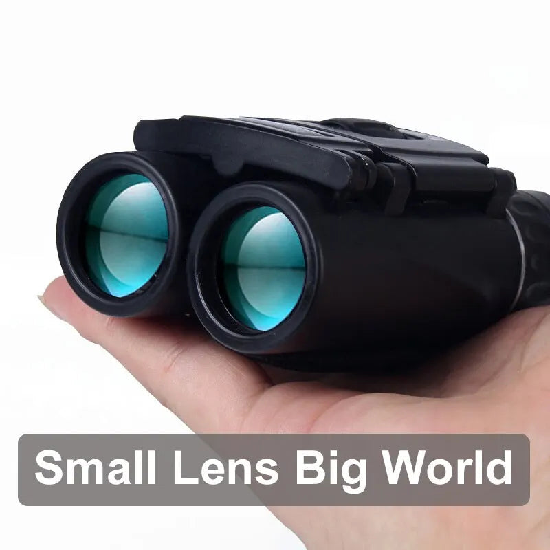 Tuzwa 40x Compact Binoculars – High-Magnification Long-Distance Viewing with 20mm Objective Lenses & Portable Outdoor Design