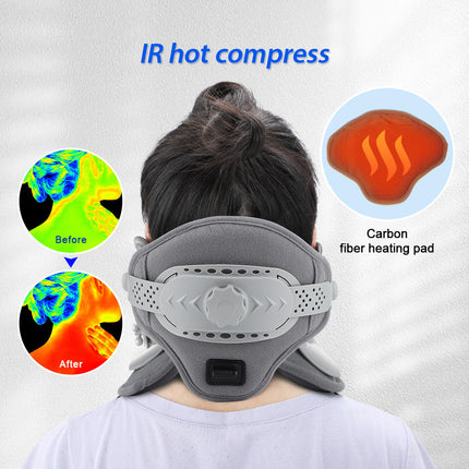 Neck Stretcher Traction Device with Heat, USB Powered Neck Decompression Device – image 6