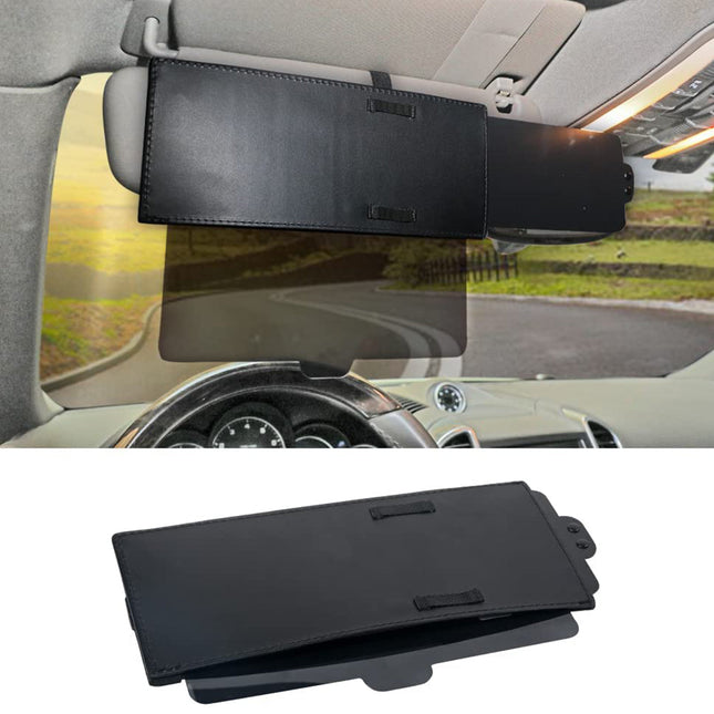 Sun Visor for Car, Anti Glare Car Sun Visor Extender with Polarized Lens for Day and Night Driving, Fits Cars and SUVs