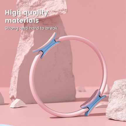 Pilates Ring for Inner Thigh Workout, Fitness Ring with Dual Foam Grips