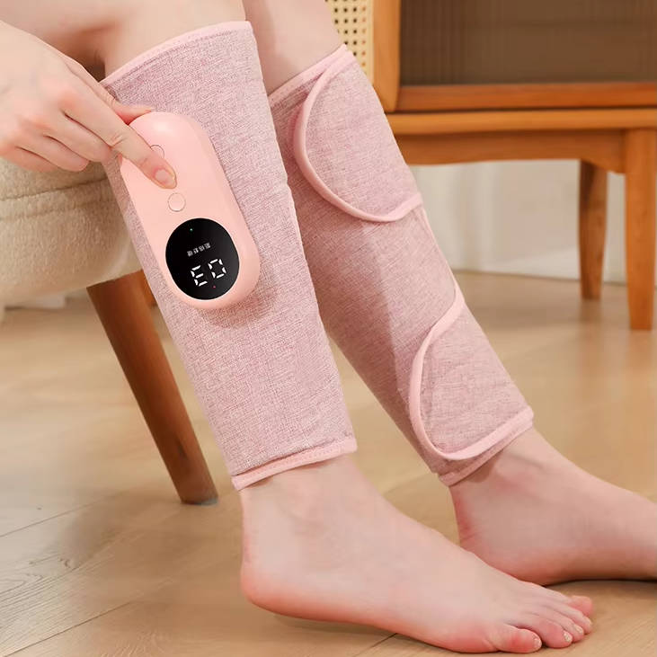 Calf Relief Massager | Wireless Heated Compression Wrap with Adjustable Fit | Soothing Relief for Tired Legs 0