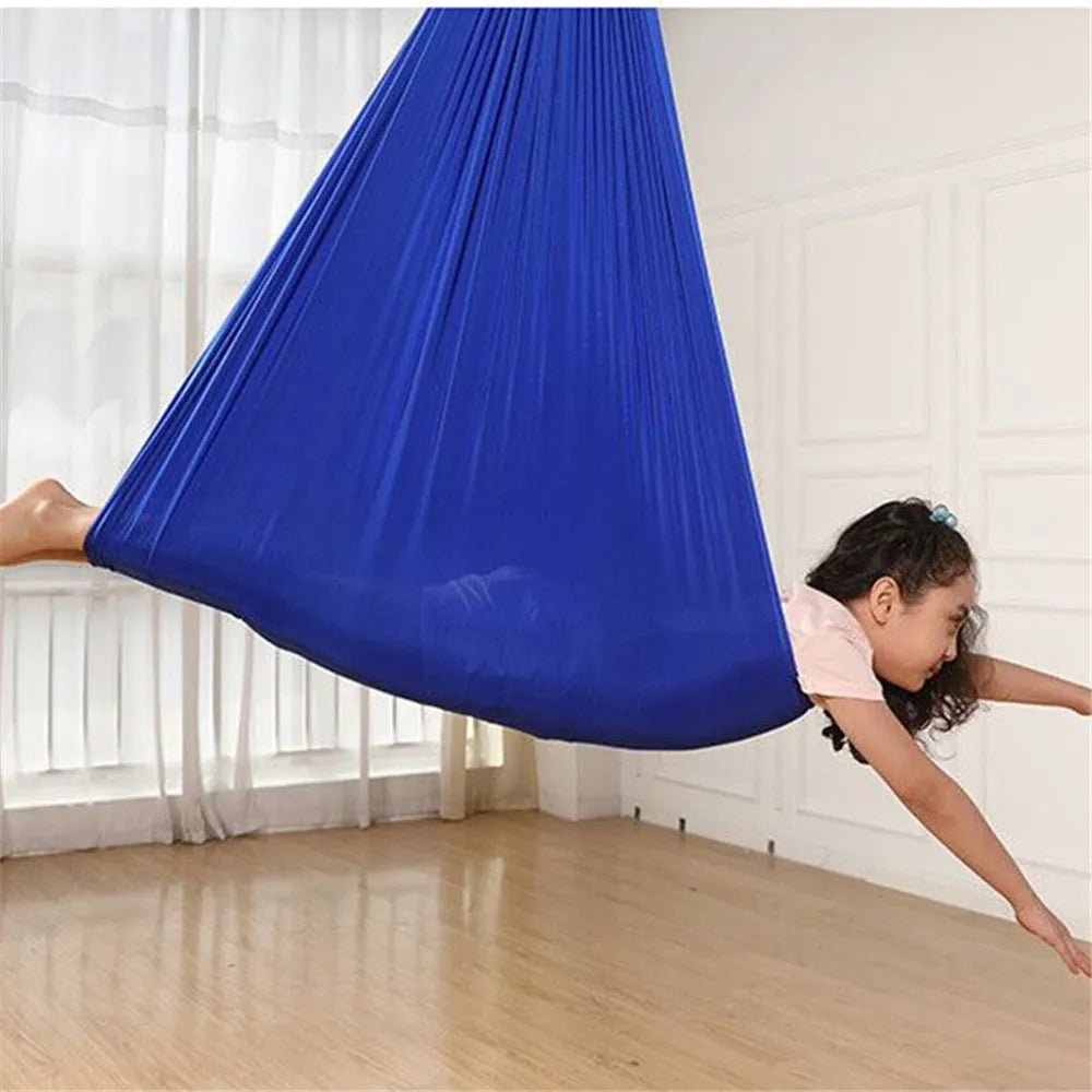 CalmGlide | Kids Indoor Swing with Cozy Hammock Design | Comfortable Retreat for Relaxation 0