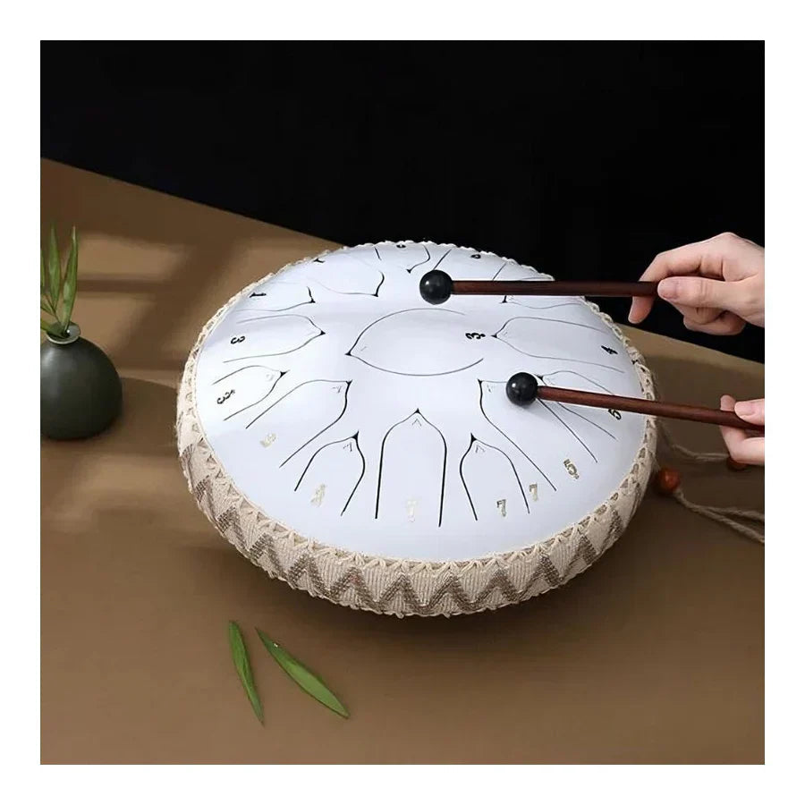 CalmRhythm | Steel Drum Musical Instrument with Clear Resonant Tones | Stress Relief and Emotional Expression for All Ages 0