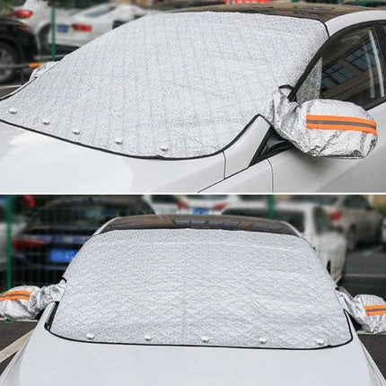 Windshield Snow Cover for Car with Side Mirror Covers, Magnetic Car Snow Cover for Ice and Frost