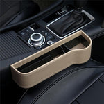 Car Seat Gap Organizer with Faux Leather Design | Universal Fit for Enhanced Storage 7