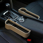 Car Seat Gap Organizer with Faux Leather Design | Universal Fit for Enhanced Storage 8
