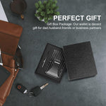CarbonVault | Slim RFID-Blocking Wallet with Durable Money Clip | Compact Design for Security and Style 7