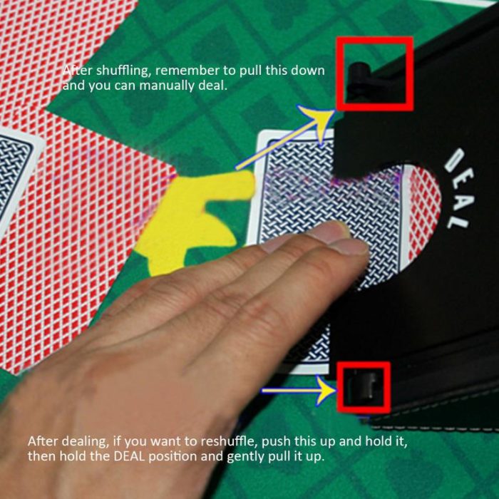 Card Mixer Pro | Electric Card Shuffler Machine with User-Friendly Design | Effortless Deck Mixing for Fair Play 4