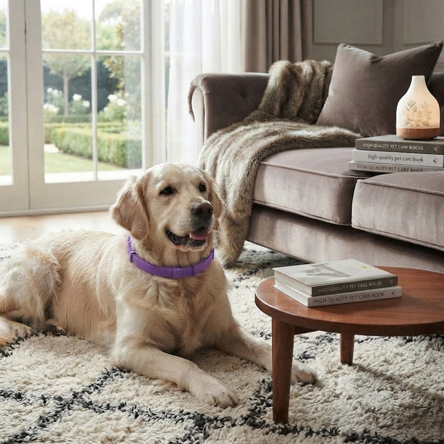 Cat Calming Collar, Dog Calming Aid for Anxiety, Waterproof Dog Calming Collar with Pheromone and Essential Oils