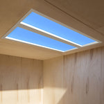 CelestialGlow | Elegant Smart Blue Sky LED Flush Mount Ceiling Light 1