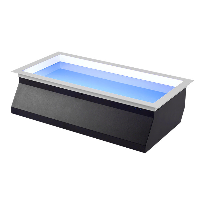 CelestialGlow | Elegant Smart Blue Sky LED Flush Mount Ceiling Light 4