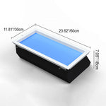 CelestialGlow | Elegant Smart Blue Sky LED Flush Mount Ceiling Light 8
