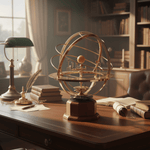 Celestial Brass | Solar System Orrery with Manual Rotation | Elegant Educational Display for Astronomy Enthusiasts 2