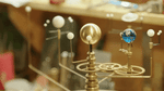 Celestial Brass | Solar System Orrery with Manual Rotation | Elegant Educational Display for Astronomy Enthusiasts 4