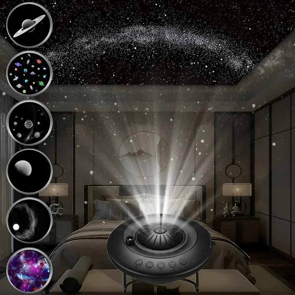Celestial Projector | Galaxy Projector with Rotating Effects | Stunning Cosmic Ambiance for Home Relaxation 0