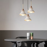 CementGlow | Sleek Modern Tapered Pendant Light Fixture 0