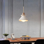 CementGlow | Sleek Modern Tapered Pendant Light Fixture 10