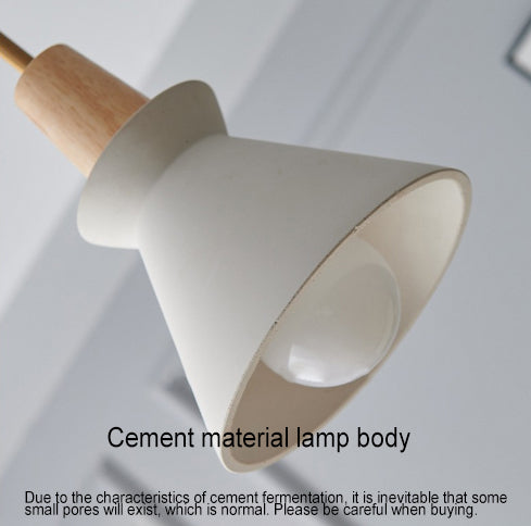 CementGlow | Sleek Modern Tapered Pendant Light Fixture 4