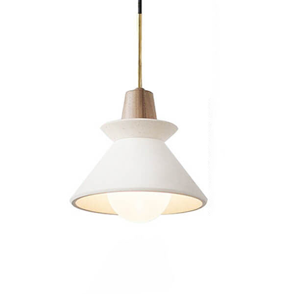 CementGlow | Sleek Modern Tapered Pendant Light Fixture 7
