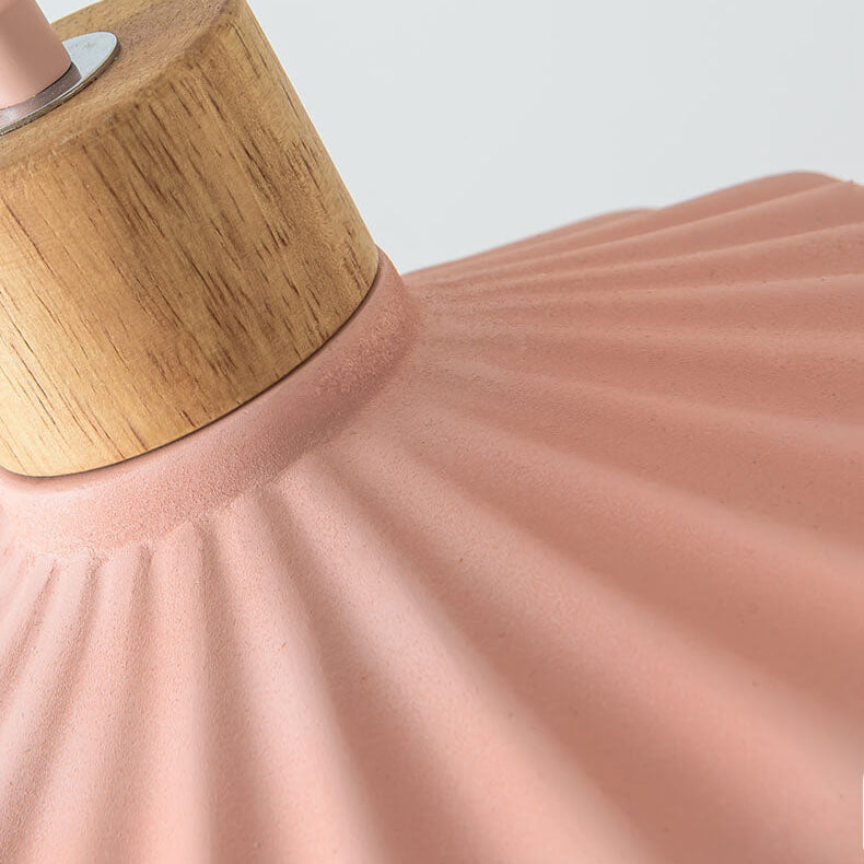 CementHue | Stylish Modern Scalloped Shade Pendant Light Fixture 5