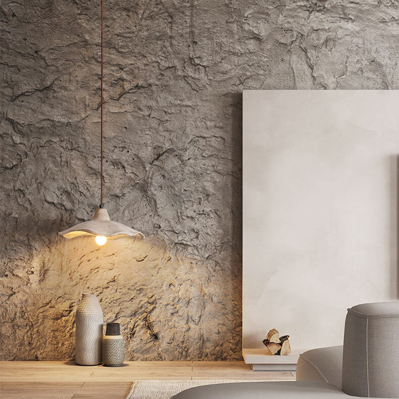 CementoFlora | Elegant Vintage Cement Flower Shape Chandelier 7