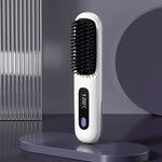 Ceramic Cordless Hair Straightener with Ionic Technology | USB Rechargeable for Effortless On-the-Go Styling 3