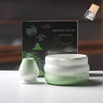 Ceramic Matcha Bowl Set with Spout | Elegant Design for Tea Ceremony 13