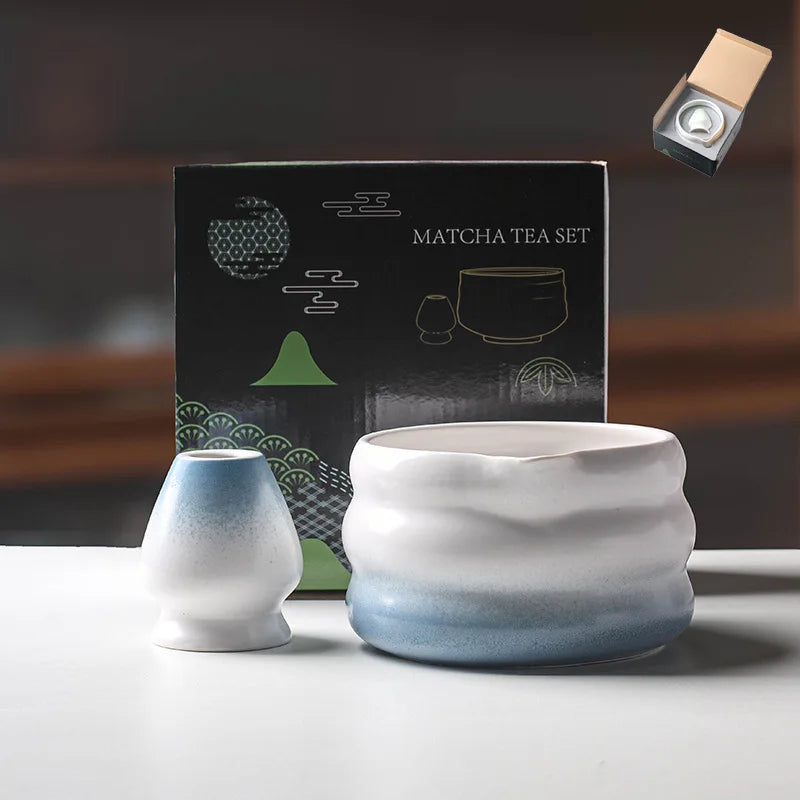 Ceramic Matcha Bowl Set with Spout | Elegant Design for Tea Ceremony 20