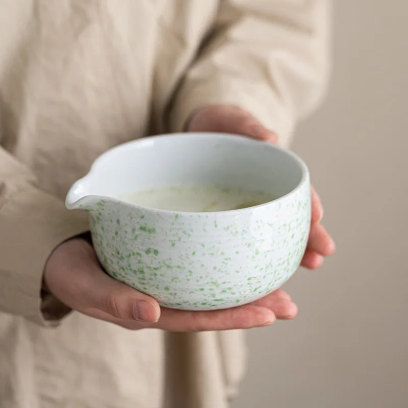 Ceramic Matcha Bowl Set with Traditional Song Dynasty Design | Perfect for Matcha Tea Preparation 4