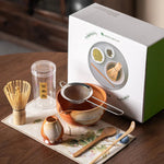 Ceramic Matcha Set | Complete 4-Piece Tea Set with Bamboo Whisk | Elegant Gift Box for Authentic Ceremonies 1