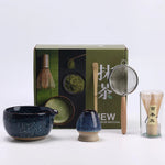Ceramic Matcha Set | Traditional Matcha Tea Bowl with Whisk & Brush | Enhance Your Tea Ceremony Experience 4