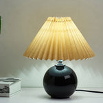 Ceramica | Elegant Minimalist Pleated Table Lamp Design 11