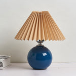 Ceramica | Elegant Minimalist Pleated Table Lamp Design 12