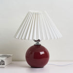 Ceramica | Elegant Minimalist Pleated Table Lamp Design 15
