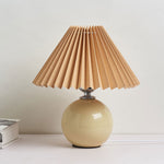 Ceramica | Elegant Minimalist Pleated Table Lamp Design 22