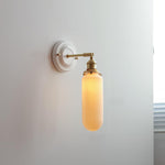Ceramica | Elegant Vintage Ceramic Brass Wall Sconce Light Fixture 15