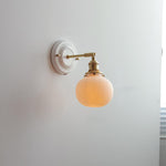 Ceramica | Elegant Vintage Ceramic Brass Wall Sconce Light Fixture 16