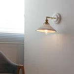 Ceramica | Elegant Vintage Ceramic Brass Wall Sconce Light Fixture 2