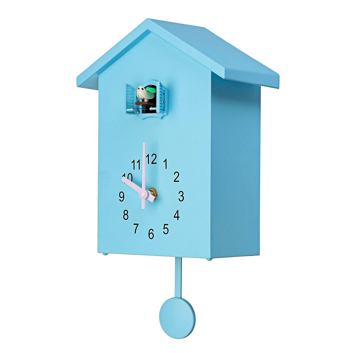 Charming Cuckoo Clock | Traditional Wall Clock with Elegant Design | Battery Operated for Easy Use 0