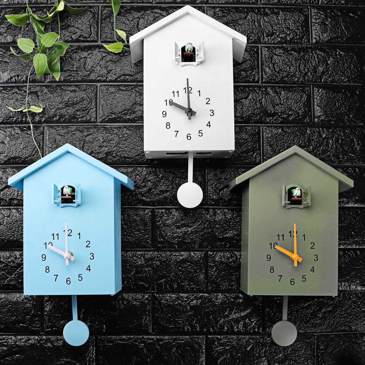 Charming Cuckoo Clock | Traditional Wall Clock with Elegant Design | Battery Operated for Easy Use 4