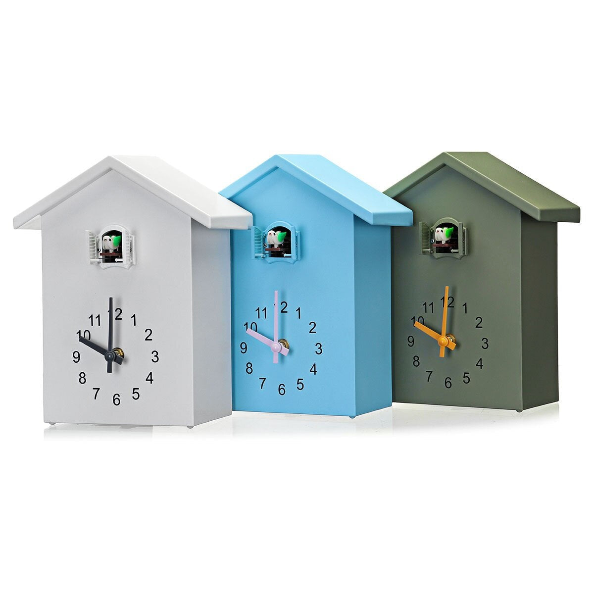 Charming Cuckoo Clock | Traditional Wall Clock with Elegant Design | Battery Operated for Easy Use 6