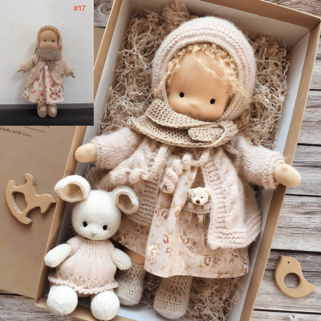 Charming Kids Doll Play Companion Toy for Imaginative Storytelling 0