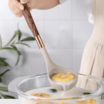 ChefSilica | Luxury Kitchen Utensils Set with Copper & Wood Handles | Ergonomic Silicone Tools for Comfortable Cooking 2