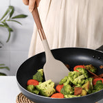 ChefSilica | Luxury Kitchen Utensils Set with Copper & Wood Handles | Ergonomic Silicone Tools for Comfortable Cooking 4